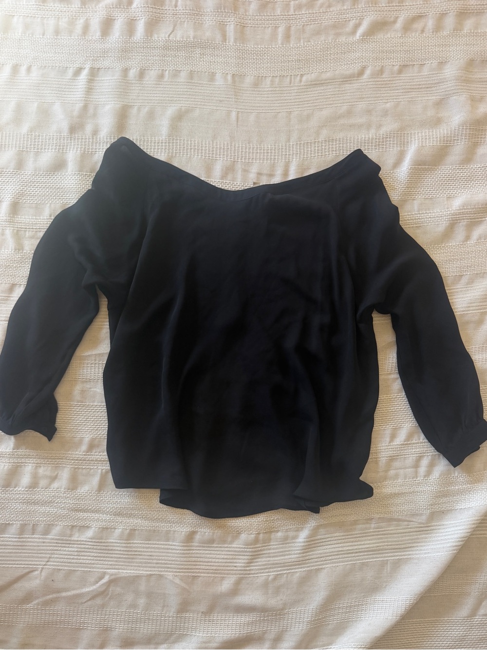 Haute Hippie black off the shoulder top Size M